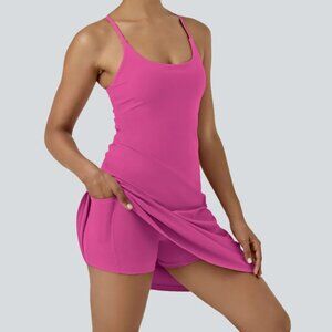 Pink Outdoor Voices Exercise Dress